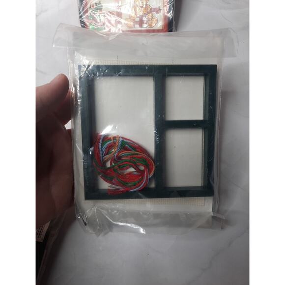 Vintage Banar Designs Easy Counted Cross Stitch Memory Boxes Christmas Lot of 3 - Picture 5 of 7